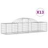 Arched Gabion Baskets - Decorative Garden Barriers | Hipo Market