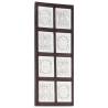 Hand-Carved Wall Panel MDF 40x80x1.5 cm Brown and White Colour brown and white Size 40 x 80 x 1.5 cm Quantity in Package 1 