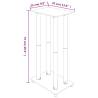 Silver Speaker Stands 2pcs - Durable Tempered Glass Design