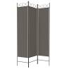 3-Panel Room Divider Anthracite 120x200 cm - Privacy & Style