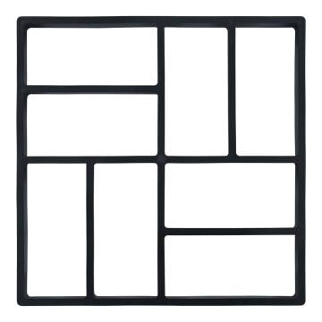 Pavement Moulds 2 pcs 40x40 cm | DIY Stone Paving Moulds