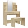 Stylish Dressing Table Set - Sonoma 96x40x142 cm