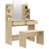 Stylish Dressing Table Set - Sonoma 96x40x142 cm