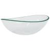 Stylish Tempered Glass Basin 54.5x35 cm - Hipomarket