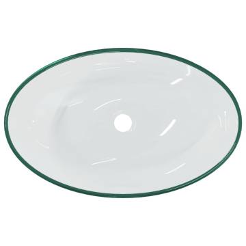 Stylish Tempered Glass Basin 54.5x35 cm - Hipomarket