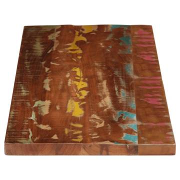 Solid Wood Reclaimed Table Top - 140x60 cm | Hipo Market