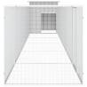 Galvanised Steel Chicken Cage 600x91x100 cm | HipoMarket UK