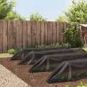 Netting Tunnels 4 pcs - Durable Black Steel & Polyethylene