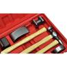 7-Piece Auto Body Hammer & Dolly Dent Repair Set | HipoMarket