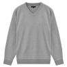 Men's V-Neck Pullover Sweater - Grey XL | Hipomarket