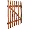 Single Fence Gate - Impregnated Hazel Wood (100x120 cm)