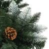 Lifelike 180 cm Artificial Christmas Tree with Pine Cones & Glitter