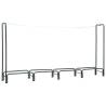 Firewood Rack Anthracite - Steel Log Storage 240x35x120 cm