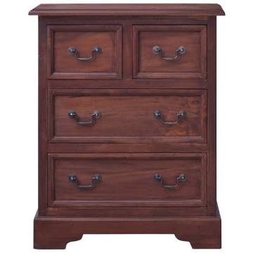 Classical Brown Solid Mahogany Chest of Drawers - Hipomarket