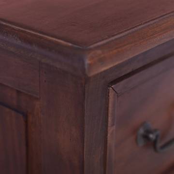 Classical Brown Solid Mahogany Chest of Drawers - Hipomarket