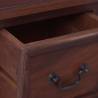 Classical Brown Solid Mahogany Chest of Drawers - Hipomarket