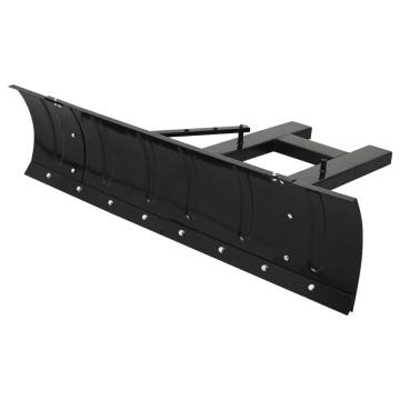 Snow Plough for Forklift - 150x38 cm Black | Hipo Market