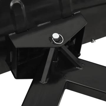 Snow Plough for Forklift - 150x38 cm Black | Hipo Market