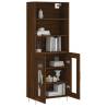 Elegant Highboard in Brown Oak - Stylish Storage Solution