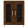 Elegant Highboard in Brown Oak - Stylish Storage Solution