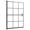 Shower Enclosure ESG 100x140 cm - Stylish Black Design