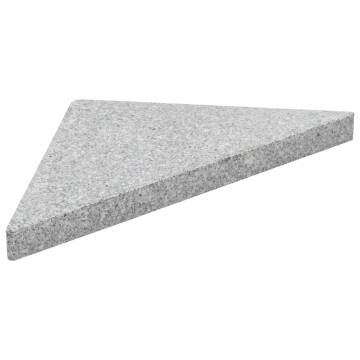 Umbrella Weight Plates 4 pcs - Grey Granite 60 kg | HipoMarket