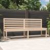 Solid Wood Pine Garden Bench - 201.5 cm | Hipomarket