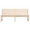 Solid Wood Pine Garden Bench - 201.5 cm | Hipomarket