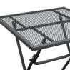 Stylish Anthracite Garden Table - 60x60x72 cm | HipoMarket