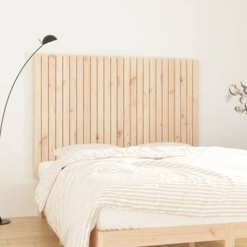 Elegant Solid Wood Pine Wall Headboard - 159.5x3x110 cm