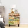 Bedside Cabinet 50x33x60cm Solid Wood Reclaimed&Engineered Wood Colour multicolour Quantity in Package 1 