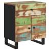 Industrial Bedside Cabinet - Solid Reclaimed & Engineered Wood