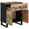 Industrial Bedside Cabinet - Solid Reclaimed & Engineered Wood