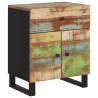 Industrial Bedside Cabinet - Solid Reclaimed & Engineered Wood