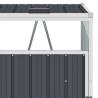 Triple Garbage Bin Shed Anthracite | Durable Steel Storage