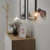 Wall Lamp 2 pcs E14 Black and Copper - Industrial Design