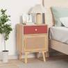 Bedside Cabinet 40x30x55 cm Engineered Wood Colour brown Quantity in Package 1 