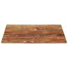 Rectangular Table Top 70x90 cm - Solid Reclaimed Wood