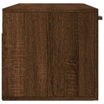 Wall Cabinet Brown Oak - Practical & Stylish Storage Solution