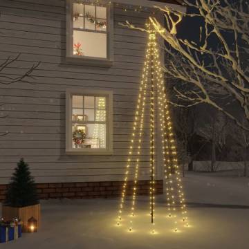 Christmas Tree with Spike & 310 Warm White LEDs - 300 cm