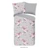 Good Morning Duvet Cover Belle 135x200 cm Grey - Stylish Bedding