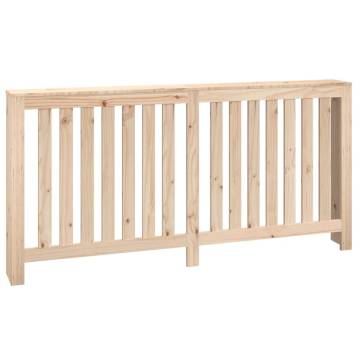 Radiator Cover 169x19x84 cm - Solid Pine Wood Design