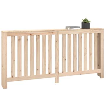 Radiator Cover 169x19x84 cm - Solid Pine Wood Design