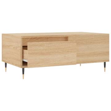 Sonoma Oak Coffee Table - Stylish & Durable | HipoMarket