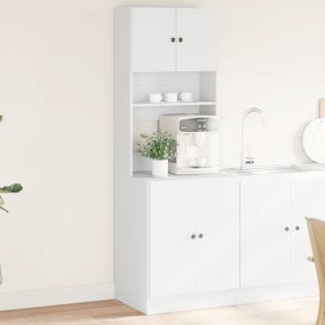 Kitchen Cabinet White 60x50x180 cm | Hipomarket