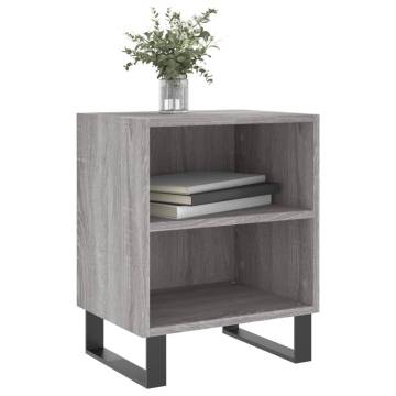 Elegant Grey Sonoma Bedside Cabinets - 2 pcs | Hipomarket