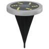 Solar Ground Lights 4 pcs - Outdoor Warm White Lighting