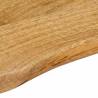 Live Edge Solid Wood Mango Table Top - 180x40x3.8 cm