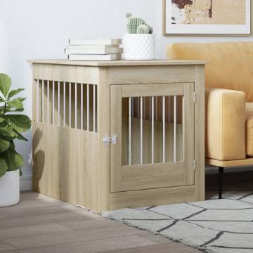 Dog Crate Furniture - Sonoma Oak 64.5x80x71 cm | Hipomarket