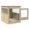 Dog Crate Furniture - Sonoma Oak 64.5x80x71 cm | Hipomarket